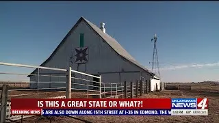 Oklahoma woman blazing a trail through Kay County with barn quilts
