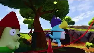 How To Ride In Bluey Amusement Park Carnival #bluey #carnival