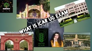 ICAR UG EXAM....Criteria,Eligibility and Scholarship