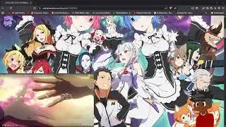 Otaku 23RD TIME Reaction to RE:ZERO all openings