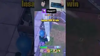 Insane 200 IQ win #Fortnite #200IQ #BigBrainPlay #VictoryRoyale #FortniteShorts