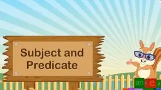 Learn Subject and Predicte