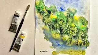Watercolor Painting Tutorial for Beginners | Step by Step