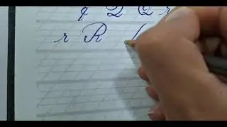 Copperplate Calligraphy &ndash; Letter R | Uppercase & Lowercase Tutorial