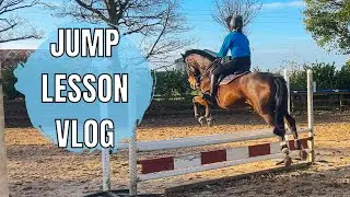 FULL JUMPING LESSON VLOG