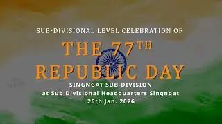 THE 77TH REPUBLIC DAY CELEBRATION, SUB-DIVISIONAL LEVEL