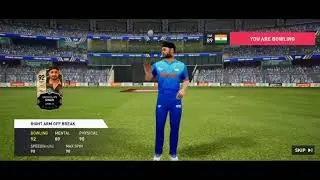 Dream cricket 1over match  ind vs pak India won 