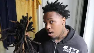 CUTTING MY LOCS OFF AFTER 3 YEARS 
