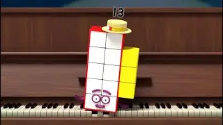 Numberblocks | &lsquo;Unlucky Number Thirteen&rsquo; | Music Video