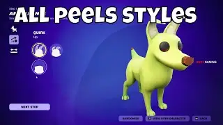 Peels Companion Dog Customization on Fortnite x The Simpsons Battle Pass