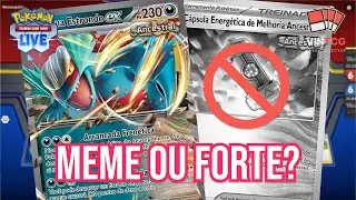 LUA ESTRONDO SEM C&Aacute;PSULA?! FORTE OU MEME?! | POK&Eacute;MON TCG LIVE