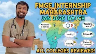 Fmg July 2025 Internship in Maharashtra College review +40 colleges #fmge #fmgeaspirant