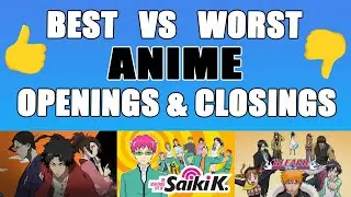 Our Favorite and Least Favorite Anime Openings & Closings | Drinks and a Topic
