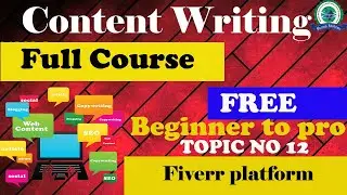 BEST Fiverr platform TRICKS in pakistan 2022 Creative Content Writing