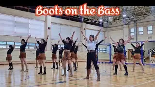 Boots on the Bass Line Dance l 부츠 온 더 베스 라인댄스 l Improver l C4라인댄스 l 일산 라인댄스 l 임세희 라인댄스