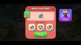 Gardenscapes HARD LEVEL 2682