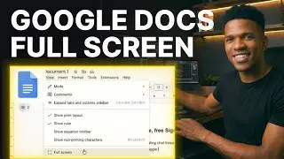 How to Enter and Exit Full Screen Mode in Google Docs (2026) | Step-by-Step
