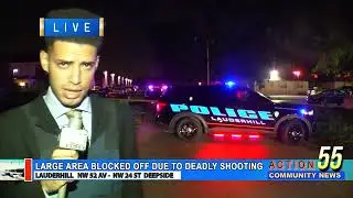 Man found dead inside car, shot in the head, by Deepside Lauderhill!