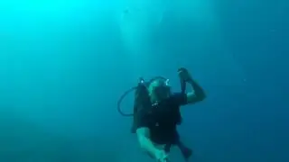 Diving at Wreck Bay - Marmaris, Turkey
