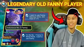 YouTuber LEGEND Fanny Ini KAGET MELIHAT KECEPATAN Tangan Fanny Randy25!! | Mobile Legends