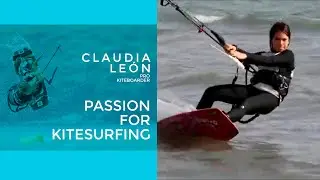 Claudia Le&oacute;n PASSION FOR KITESURFING