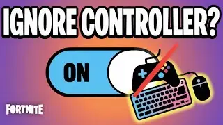 Enable Ignore Controller Input in Fortnite on PC & Console