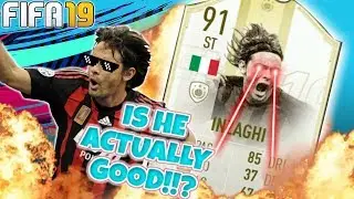 IS ICON MOMENTS INZAGHI WORTH IT!!? | ICON INZAGHI PLAYER REVIEW FIFA 19