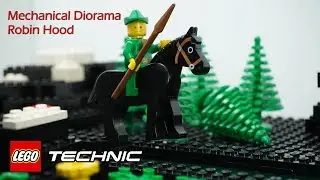 Mechanical Diorama; Robin Hood and build timelapse