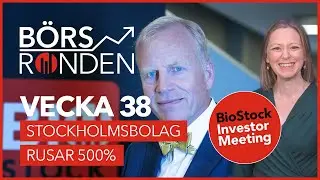 Stockholmsbolag rusar 500% | B&ouml;rsRonden vecka 38