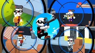All Bosses Fight - Johnny Trigger - Sniper Game - (Levels (Missions) 1-60)  Android,iOS Gaming