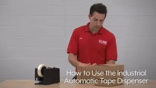 How to Use the Industrial Auto Tape Dispenser