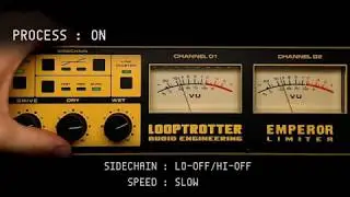 LOOPTROTTER EMPEROR LIMITER on drums - audio sample 03