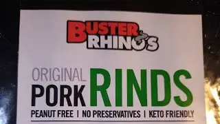 Buster Rhino's Keto/Diabetic Snack Review
