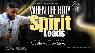 You Can&rsquo;t Walk in Power Without Intimacy With the Holy Spirit || Sunday Service || 11.01.2026 ||