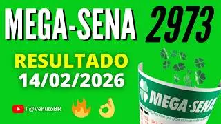🍀 RESULTADO MEGA SENA 2973