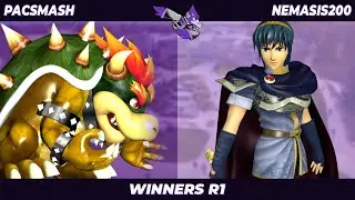 PacSmash (Bowser) vs Nemasis200 (Marth) - Warhawk Weekly 39 Melee Winners R1