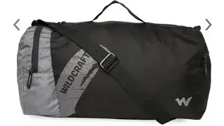 Wildcraft mynt printed duffel bag