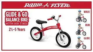 Radio Flyer Glide & Go Balance Bike&reg; with Air Tires