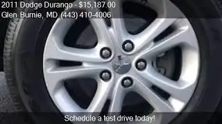 2011 Dodge Durango Crew AWD 4dr SUV for sale in Glen Burnie,