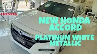 New Honda Accord Platinum White Metallic , Sedan high class harga terjangkau