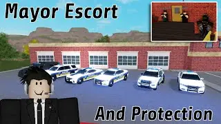 Mayor Escort and Protection Role play | Roblox Liberty County