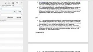 Find and Replace a word in a document - Shortcut made easy