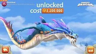 POSEIDRAN DRAGON UNLOCKED !!! - Hungry Dragon