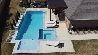 $210,000 Beautiful Backyard Pool Construction Timelapse