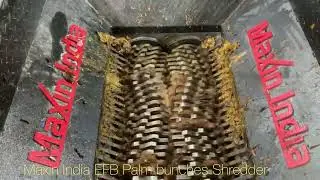 EFB Palm Bunches Crusher, Oil Palm bunches Shredder, #EFBPalmbunchesShredder, #PalmBunchesShredder