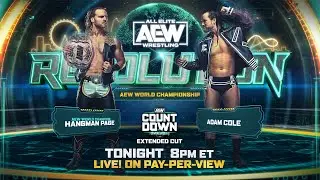AEW World Championship Preview: Hangman Page v Adam Cole | AEW Revolution, 3/6/22