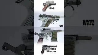 Toggle Lock Luger P08 VS Falling  Block Mauser C96