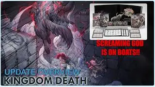 Обзор обновления Kingdom Death Monster: январь 2026 года! Грядёт Кричащий Бог!