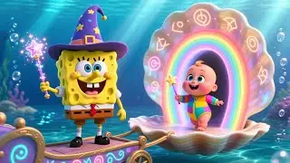 SpongeBob Magic Ride 🧽🎵 | Fun Learning Song for Kids | Playful Nursery Rhyme