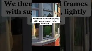 How to paint UPVC windows! ⭐️ Using our mid-grey shade 'City Slicker' 🔘#frenchic #painting